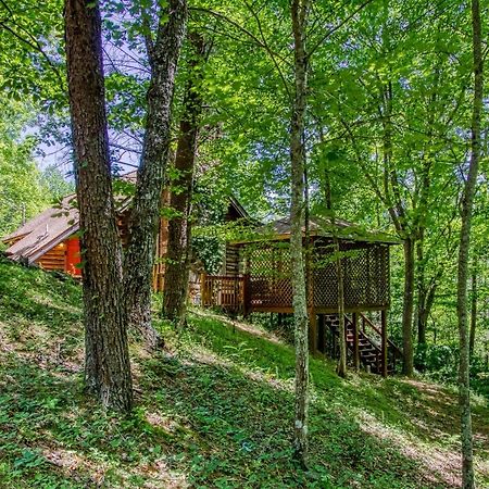Very Private, Real Log Cabin With Hot Tub! Sevierville Buitenkant foto