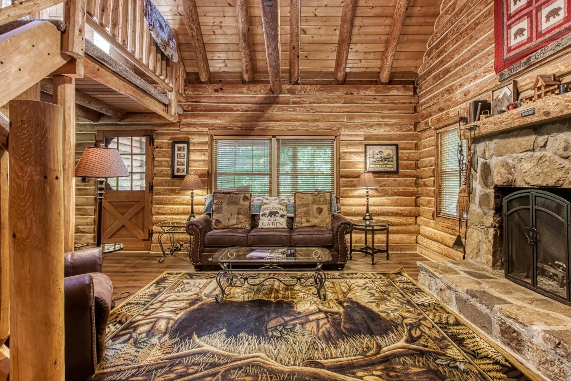 Very Private, Real Log Cabin With Hot Tub! Sevierville Buitenkant foto